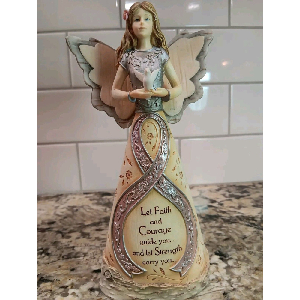 2007 Elements Angel Courage Handmade 82075 Faith God Church Love Jesus Religion